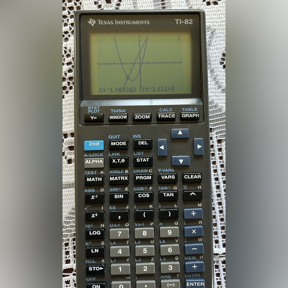 TI-82 Graphing Calculator. - Picture 2 of 9